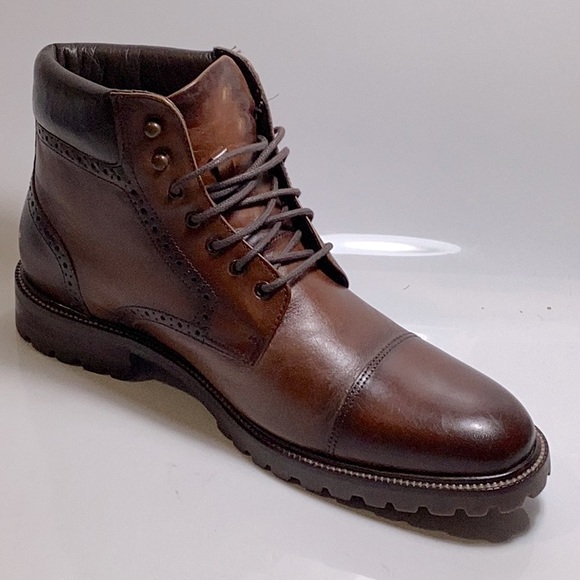 Johnston Murphy Mens Hobson Cap Toe 